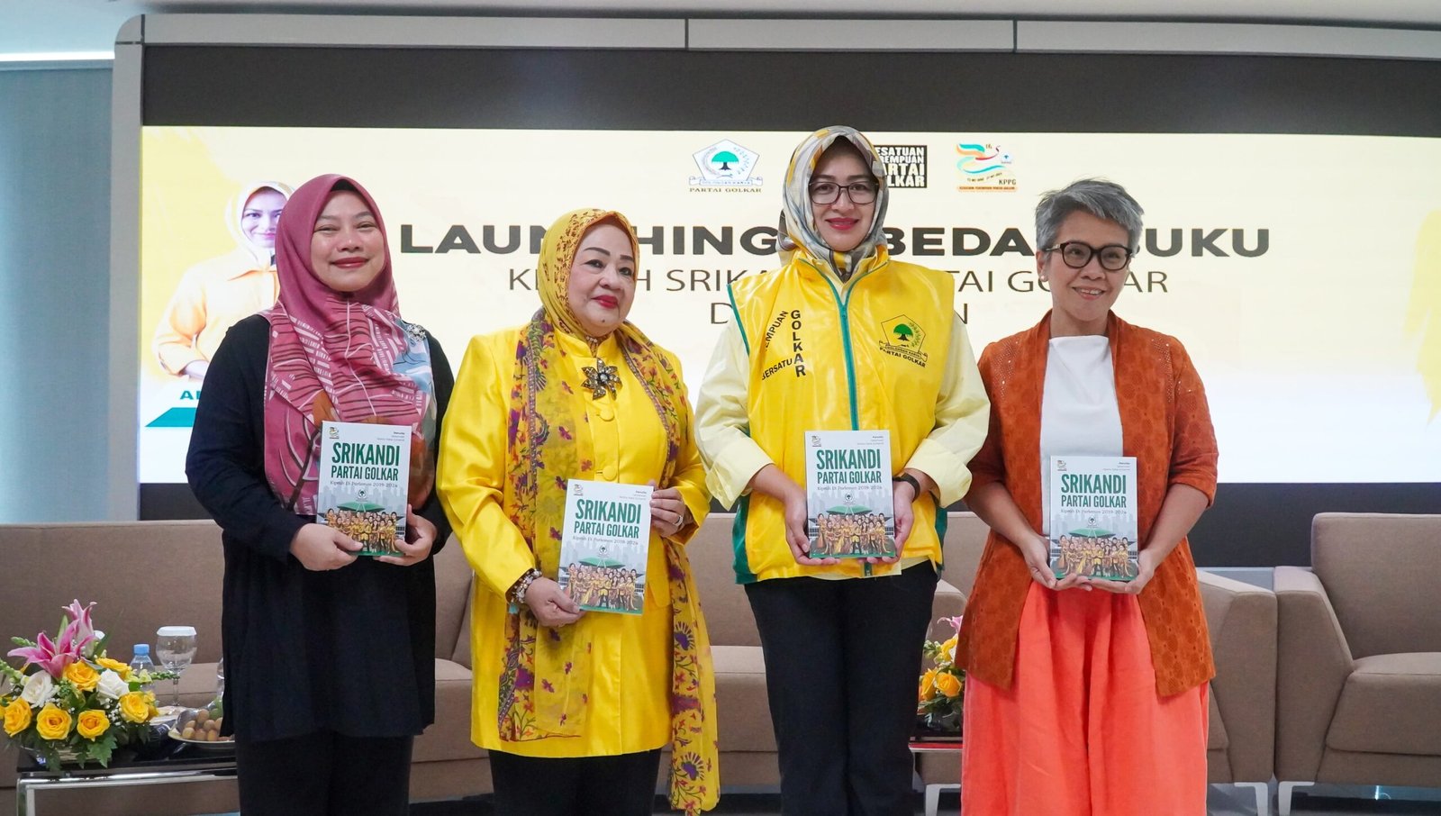 KPPG Luncurkan Buku Srikandi Golkar, Airin Puji Kepemimpinan Airlangga